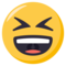 Smiling Face With Open Mouth & Closed Eyes emoji on Emojione